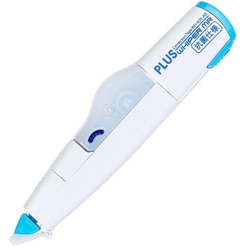 プラス　修正テープ　ホワイパーミニローラー　抗菌仕様　本体　5mm幅×6m　ホワイト／ブルー　WH-635-AB　1個（ご注文単位1個）【直送品】