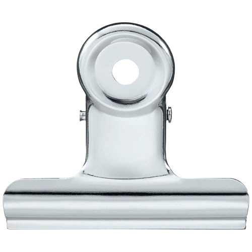 ライオン事務器　蛇の目クリップ　中　口幅51mm　No.52　1箱（10個）（ご注文単位1箱）【直送品】