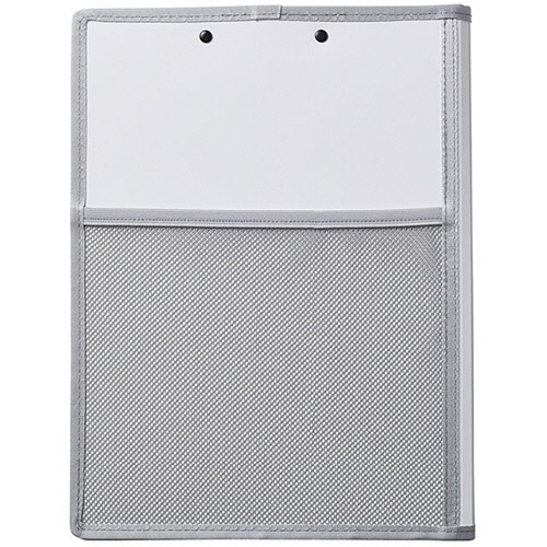 キングジム オールイン クリップボード(カバー付き) A4タテ 白 5995-W 1枚(ご注文単位1枚)【直送品】