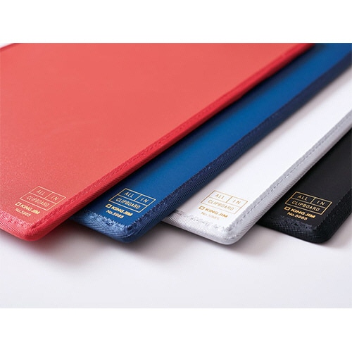 キングジム オールイン クリップボード(カバー付き) A4タテ 白 5995-W 1枚(ご注文単位1枚)【直送品】