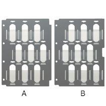 ライオン事務器　キーポケット（キーファイル追加用）　A4　2穴・4穴　KP-9　1冊（2枚）（ご注文単位1冊）【直送品】
