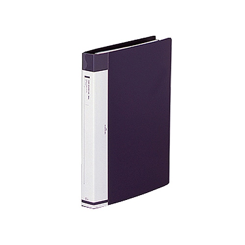 リヒトラブ　リクエスト　名刺帳（ポケット交換タイプ）　A4タテ　30穴　360カード　ヨコ入れ　藍　G8812-11　1冊（ご注文単位1冊）【直送品】