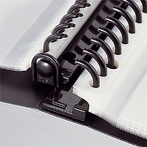 リヒトラブ リクエスト 名刺帳(ポケット交換タイプ) A4タテ 30穴 360カード ヨコ入れ 藍 G8812-11 1冊(ご注文単位1冊)【直送品】