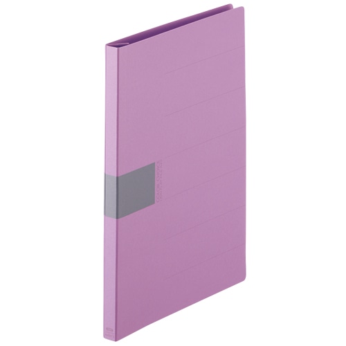 ライオン事務器 フラットファイル(カラーチョイス) A4タテ 150枚収容 背幅18mm バイオレット No.5113 1冊(ご注文単位1冊)【直送品】
