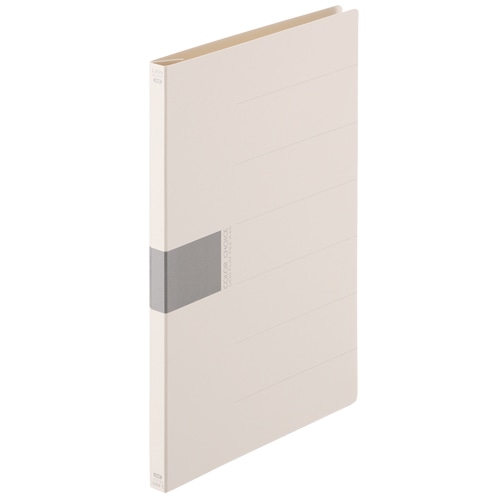 ライオン事務器　フラットファイル（カラーチョイス）　A4タテ　150枚収容　背幅18mm　ホワイト　No.5121　1冊（ご注文単位1冊）【直送品】