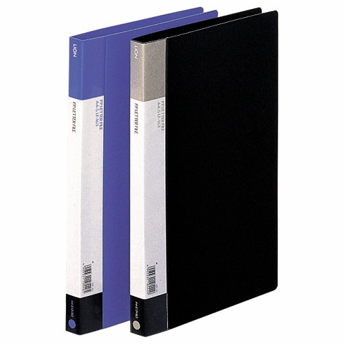 ライオン事務器 PPレターファイル A4タテ 120枚収容 背幅18mm 青 LF-163アオ 1冊(ご注文単位1冊)【直送品】