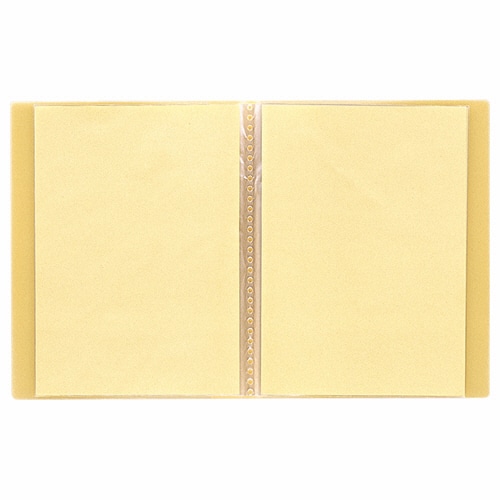 ライオン事務器 クリアーブック(エール) A4タテ 10ポケット 背幅8mm オレンジ CR-10A 1冊(ご注文単位1冊)【直送品】