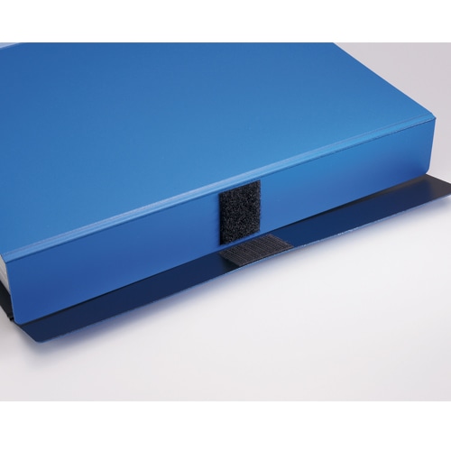 ライオン事務器　マニュアルまるごとファイル　A4タテ　4穴　10ポケット付属　背幅55mm　レッド　MF-443　1冊（ご注文単位1冊）【直送品】