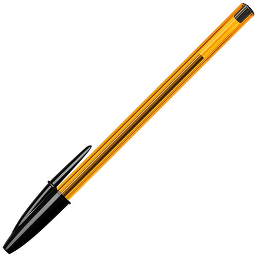 BIC 油性ボールペン クリスタル オリジナルファイン 0.8mm 黒 CST-OF08BLKB20 1箱(20本)(ご注文単位1箱)【直送品】