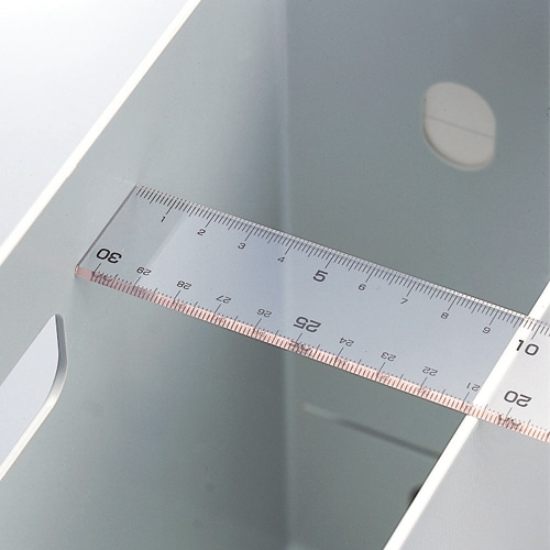 ライオン事務器 再生PET直線定規 20cm No.7K 1本(ご注文単位1本)【直送品】