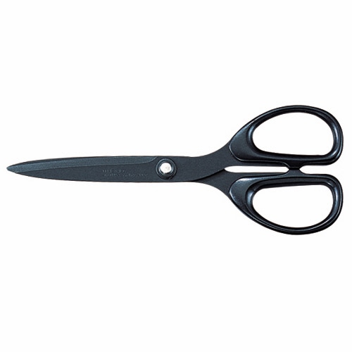 ライオン事務器 ステンレスはさみ フッ素加工 刃渡り73mm 黒 CS-165F 1本(ご注文単位1本)【直送品】