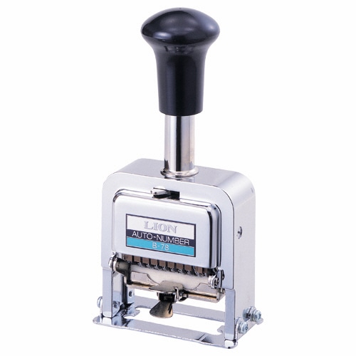 ライオン事務器　ナンバリング　B型　8桁7様式　E字体　B-78　1台（ご注文単位1台）【直送品】
