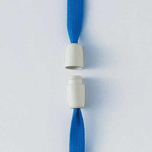 ライオン事務器 名札用ストラップ イエロー N-4P 1本(ご注文単位1本)【直送品】