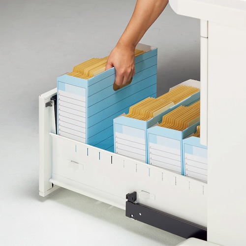 ライオン事務器 ボックスファイル ダンボール製 A4ヨコ 背幅78mm 緑 No.1080E 1冊(ご注文単位1冊)【直送品】