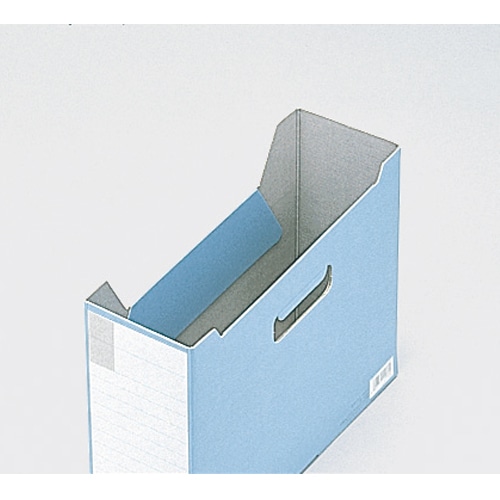 ライオン事務器 ボックスファイル ダンボール製 A4ヨコ 背幅102mm イエロー BF-632D 1冊(ご注文単位1冊)【直送品】