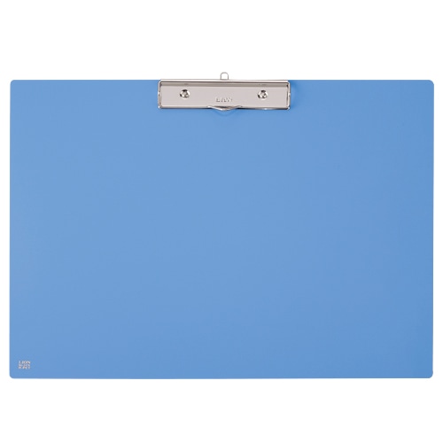 ライオン事務器　PETカラー用箋挟　A3ヨコ　ブルー　No.241K　1枚（ご注文単位1枚）【直送品】