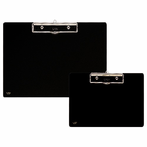 ライオン事務器 アート用箋挾 A5ヨコ 黒 No.8 1枚(ご注文単位1枚)【直送品】