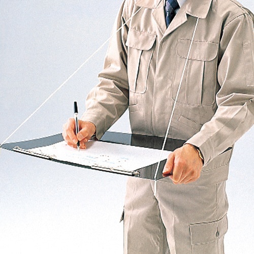 ライオン事務器 アート用箋挾 B6タテ 黒 No.5 1枚(ご注文単位1枚)【直送品】