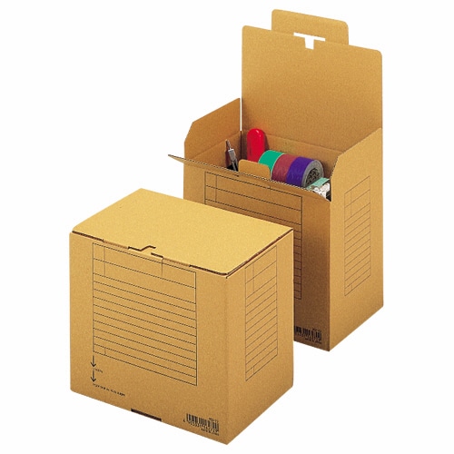 ライオン事務器　ストックケース　A4用　内寸W325×D210×H265mm　SC-22　1個（ご注文単位1個）【直送品】