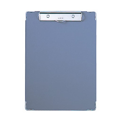 ライオン事務器 ボール用箋挟 A4タテ 灰 CS-120 1枚(ご注文単位1枚)【直送品】