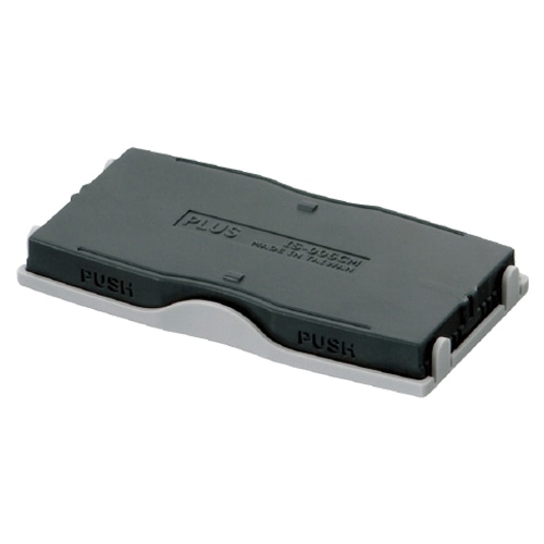 プラス 個人情報保護スタンプ 早撃ちケシポン ワイド 専用インクカートリッジ IS-006CM 1個(ご注文単位1個)【直送品】