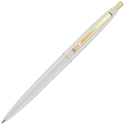 BIC　油性ボールペン　クリックゴールド　0.5mm　黒　（軸色　ホワイト）　CFCGWHI05BLKJ　1本（ご注文単位1本）【直送品】