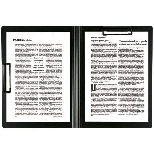 セキセイ クリップファイル(ダブル) 発泡美人 A4 ネイビーブルー FB-2036-15 1枚(ご注文単位1枚)【直送品】