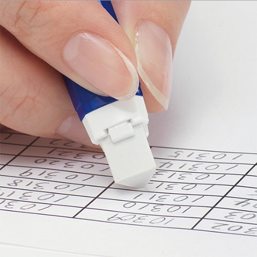 ぺんてる ノック式ホルダー消しゴム「アインクリック」 メタルブルー XZE15-MC 1本(ご注文単位1本)【直送品】