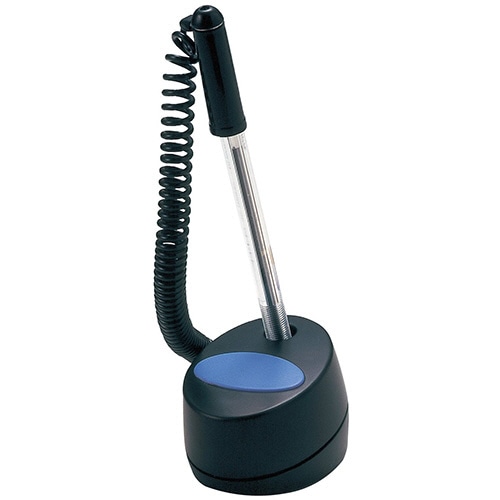 オープン工業　ホルディー（ペンホルダー）　ボールペン1本付　黒　PS-101　1台（ご注文単位1本）【直送品】