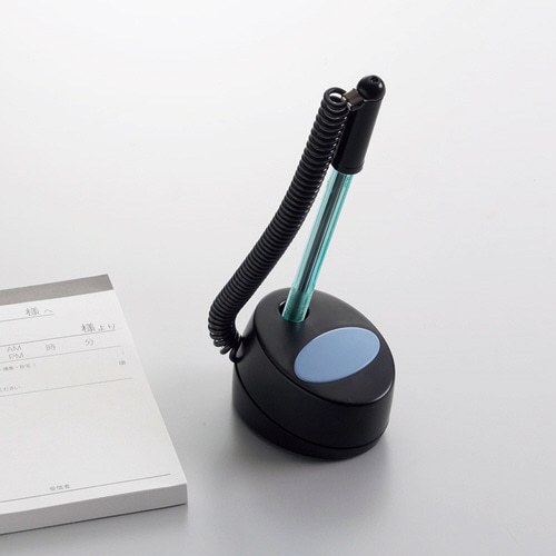 オープン工業　ホルディー（ペンホルダー）　ボールペン1本付　黒　PS-101　1台（ご注文単位1本）【直送品】