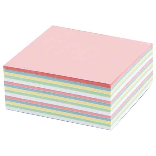 プロモスティックジャパン　どこからでもふせん　75×75mm　混色5色　TAF-09-007　1冊（ご注文単位1冊）【直送品】