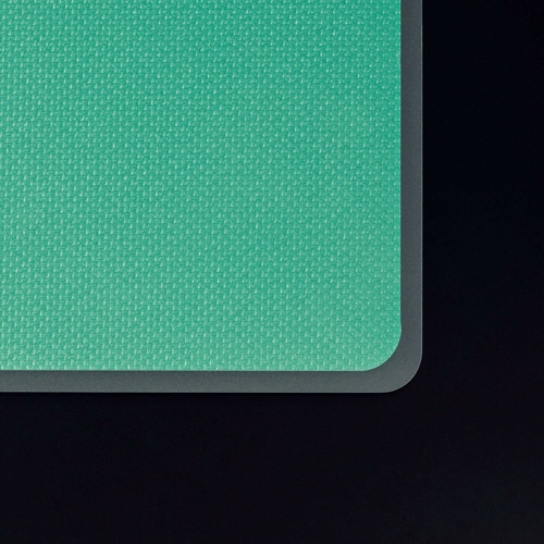 ライオン事務器 バイオマスデスクマット バイオマス配合再生塩ビPBKタイプ ダブル(グリーンマット付) 1190×590×1.2mm No.126-PBK 1枚(ご注文単位1枚)【直送品】