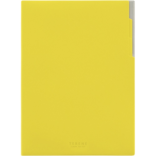 ライオン事務器 ハードメモホルダー TERENE(テレネ) A4 イエロー HH-63P 1冊(ご注文単位1冊)【直送品】