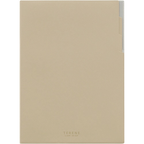 ライオン事務器 ハードメモホルダー TERENE(テレネ) A4 ベージュ HH-63P 1冊(ご注文単位1冊)【直送品】