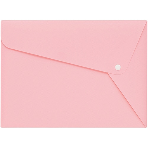 ライオン事務器 PPカラーホルダー PELTO(ペルト) A4 ペールピンク CF-62P 1枚(ご注文単位1枚)【直送品】