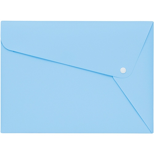 ライオン事務器 PPカラーホルダー PELTO(ペルト) A4 ペールブルー CF-62P 1枚(ご注文単位1枚)【直送品】