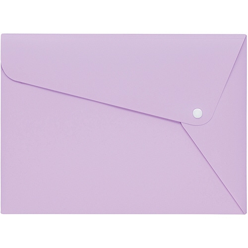 ライオン事務器 PPカラーホルダー PELTO(ペルト) A4 ラベンダー CF-62P 1枚(ご注文単位1枚)【直送品】