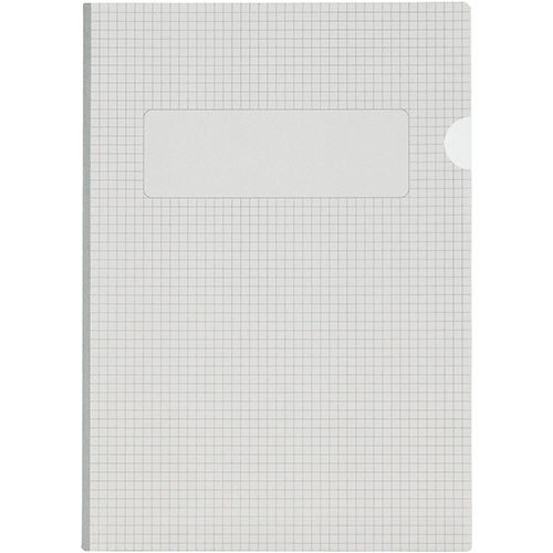 ライオン事務器 紙製メモホルダー A4 グレー KM-6D-50P 1パック(50冊)(ご注文単位1パック)【直送品】