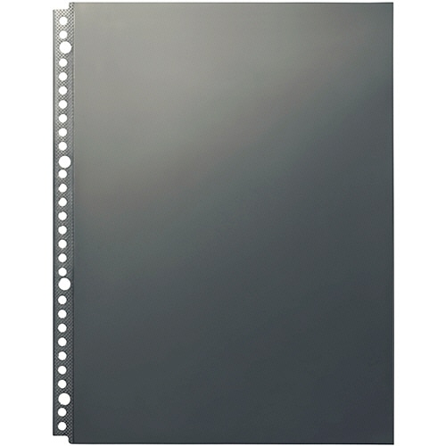 ライオン事務器　クリアーポケット　A4タテ　2・4・30穴　台紙なし　CL-303BP-50P　1パック（50枚）（ご注文単位1パック）【直送品】