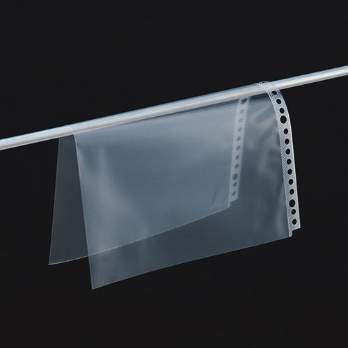 ライオン事務器　クリアーポケット　A4タテ　2・4・30穴　抗菌　台紙なし　CL-303AB　1パック（10枚）（ご注文単位1パック）【直送品】