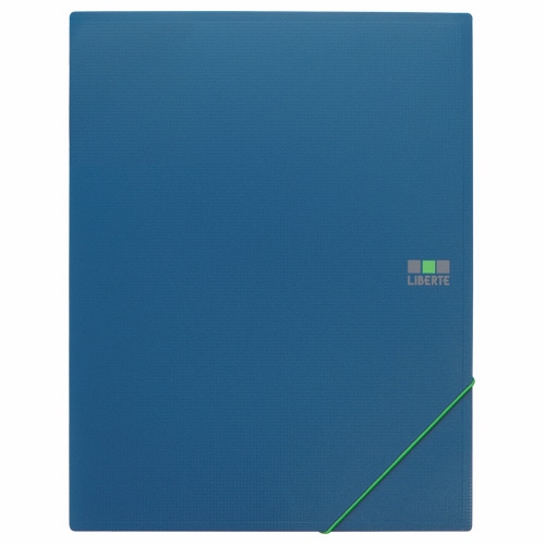 ライオン事務器　ホルダーブック（リベルテ）　A4タテ　8ポケット　グリーン　HB-303L　1冊（ご注文単位1冊）【直送品】