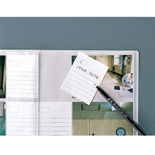 ライオン事務器 工事用アルバム台紙 Lサイズ・パノラマサイズ用 PW-531 1パック(10枚)(ご注文単位1パック)【直送品】