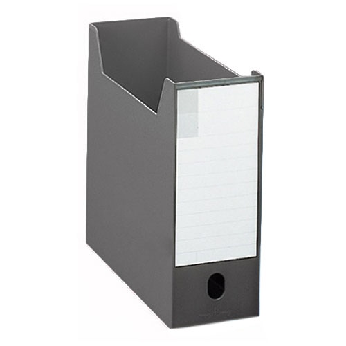 ライオン事務器 ボックスファイル A4ヨコ 背幅102mm ブラック BF-32M 1個(ご注文単位1個)【直送品】