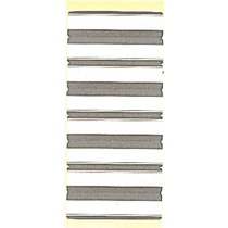 ライオン事務器　フォルダーラベル　60×33mm　灰　136-91　1パック（40片）（ご注文単位1パック）【直送品】