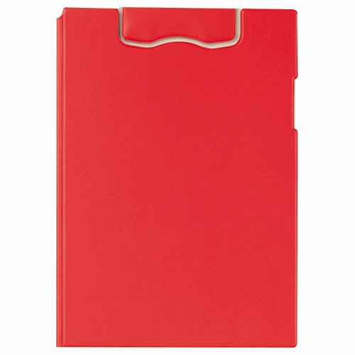 ライオン事務器 マグネットホルダー(レオグリップ) 2つ折り式 A4タテ レッド No.300MG 1枚(ご注文単位1枚)【直送品】