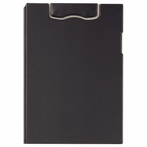 ライオン事務器 マグネットホルダー(レオグリップ) 2つ折り式 A4タテ ブラック No.300MG 1枚(ご注文単位1枚)【直送品】