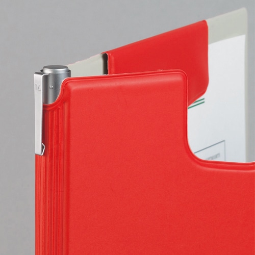 ライオン事務器 マグネットホルダー(レオグリップ) 2つ折り式 A4タテ ブラック No.300MG 1枚(ご注文単位1枚)【直送品】