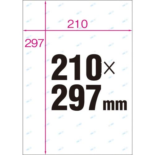 ヒサゴ　抗菌紙ラベル　A4　ノーカット　OPK862　1冊（20シート）（ご注文単位1冊）【直送品】