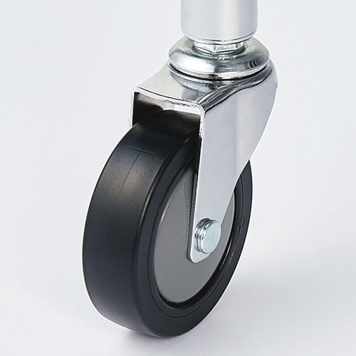 YAMAZEN メタルシェルフ用重量キャスター ストッパーなし MSC-7(2) 1パック(2個)(ご注文単位1パック)【直送品】