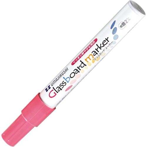 馬印　グラスボードマーカー　ピンク　BGB-P　1本（ご注文単位1本）【直送品】